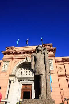 埃及博物馆神像
