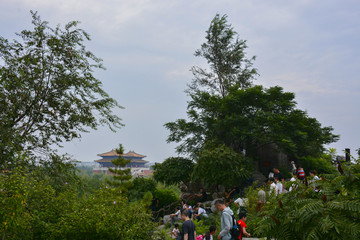 清明上河园内景