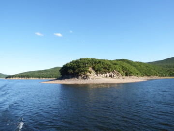 镜泊湖沙滩
