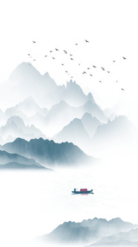 山水画