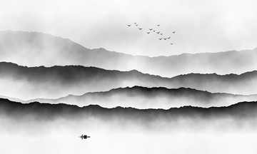 水墨画