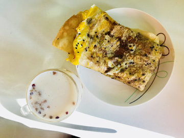 煎饼与奶茶