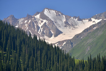 雪峰 天山