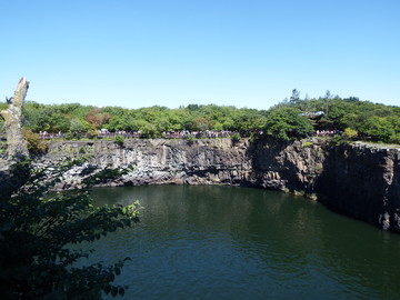镜泊湖山水景观