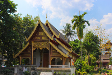 泰式寺庙 尖顶寺庙 尖顶建筑