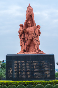 革命烈士李明瑞韦拔群纪念碑