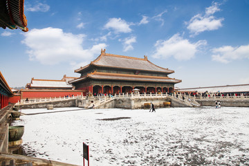 故宫 雪后故宫美景