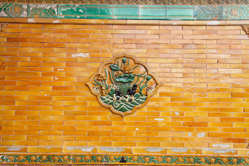 故宫影壁 琉璃浮雕