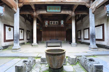 古建筑中厅 明清客厅 古建筑中