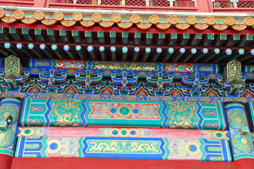 北京故宫建筑彩绘