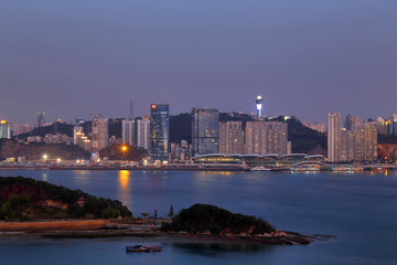 厦门城市风光夜景