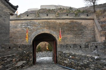 雁门关地利门 古城门 瓮城