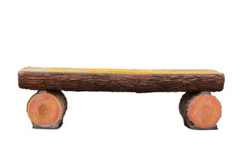 原木石凳