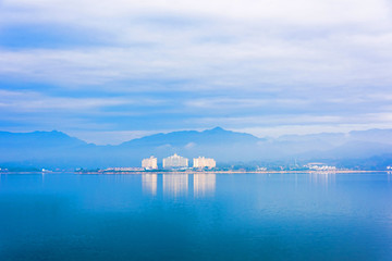 太平湖晨景