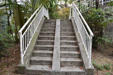 火车公园楼梯
