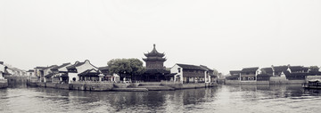江南水乡复古照片