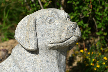 十二生肖雕塑 石狗