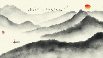 山水画