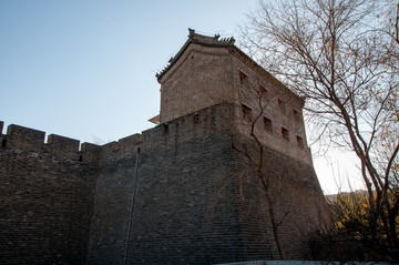北京西便门明城城墙遗址