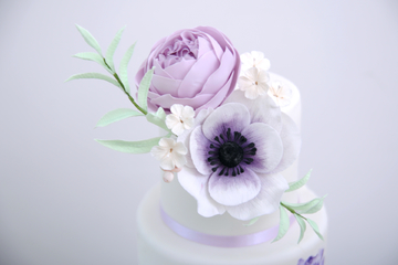 翻糖蛋糕紫色