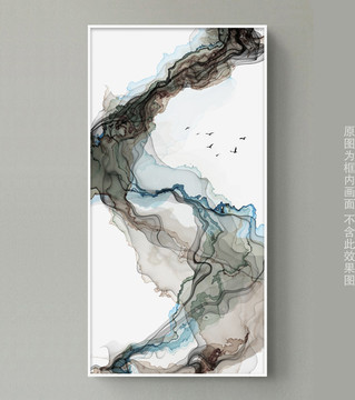 水墨画 玄关