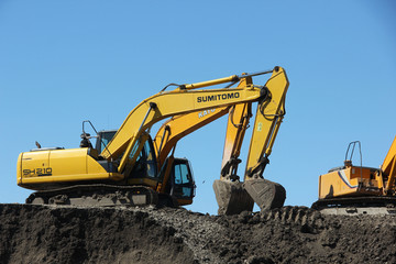 挖掘机 推土机 工程机械