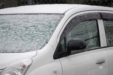 车身 积雪