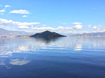 泸沽湖岛屿