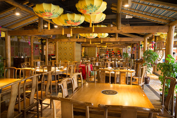 中式餐厅装饰 火锅店