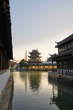 江南水乡 寺庙建筑