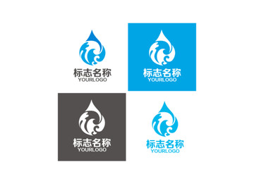水滴水制品行业标志