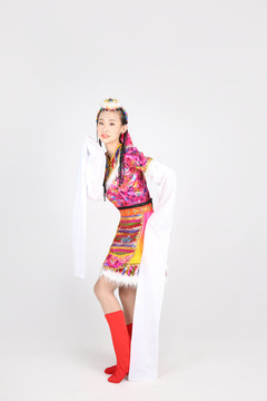 藏族美女