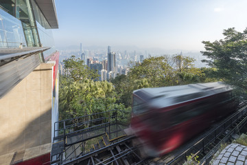 香港太平山缆车