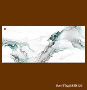 水墨烟云 意境水墨装饰画