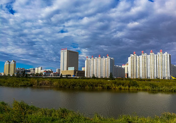 城市小区建筑