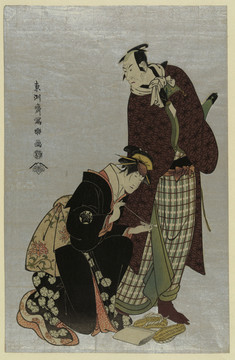 东洲斋 日本人物浮世绘