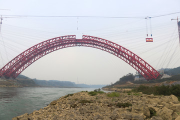 来宾马滩红水河特大桥施工