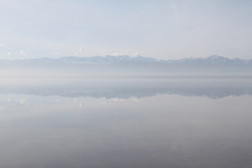 青海海西茫崖花土沟尕斯托勒盐湖