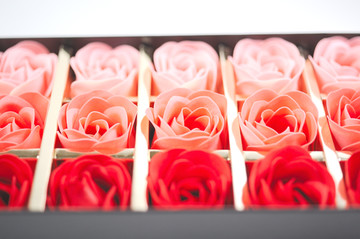 一盒玫瑰花