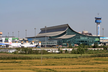 沈阳机场 全景 航站楼