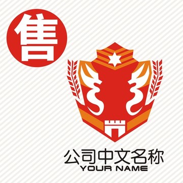 CS龙战队logo标志