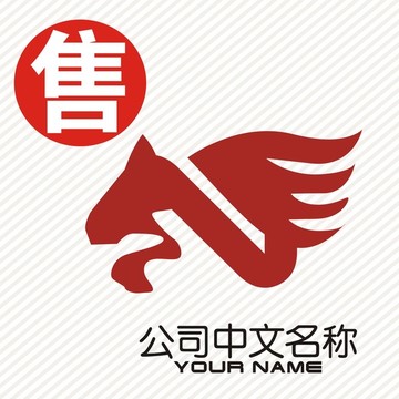 Z飞马logo标志