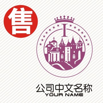 城堡皇冠logo标志