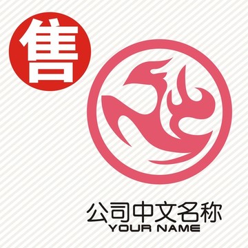 凤图腾logo标志