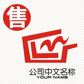 购物车logo标志