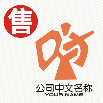 拉弓人logo标志