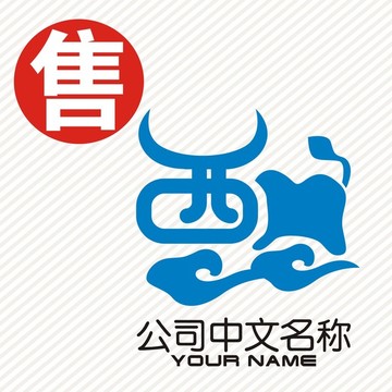 西牛logo标志