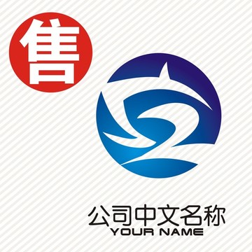 鲨科技logo标志