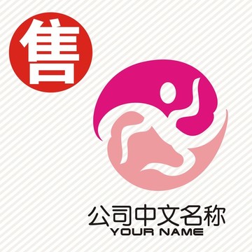 太极瑜伽logo标志