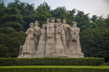 南京雨花台烈士雕像